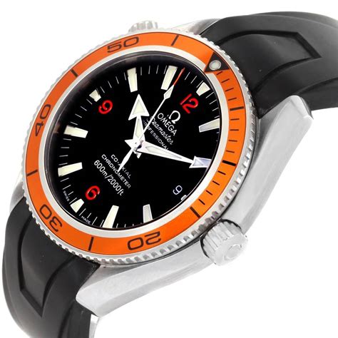 omega rubber strap watch